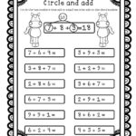 Adding Three Numbers Add 3 Numbers Worksheets