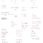 Algebra 2 Simplifying Radicals Imaginary Numbers Worksheet