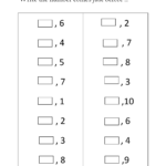 Before Numbers Worksheets Free Kids Maths Classroom