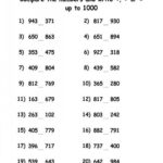 Comparing Numbers Worksheets 3rd Grade Pdf Comparing