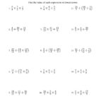 Complex Numbers Worksheet Pdf Mixed Number To Improper