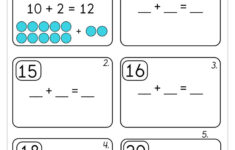 Decomposing Numbers 10 20 Worksheet Have Fun Teaching