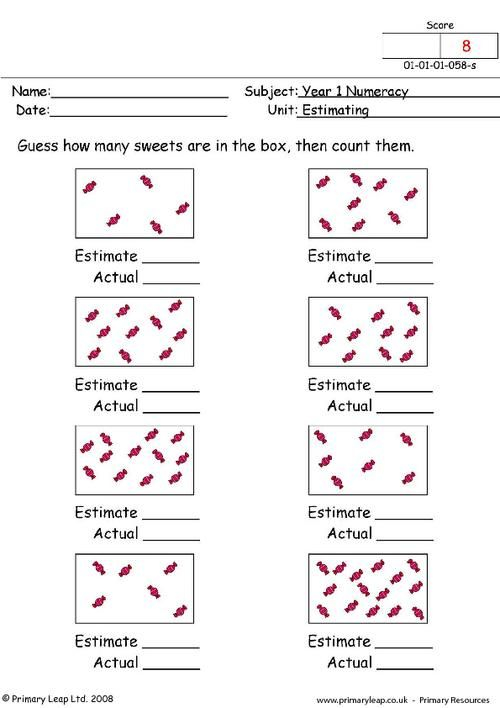 Estimation Worksheets Google Search Math Worksheet 