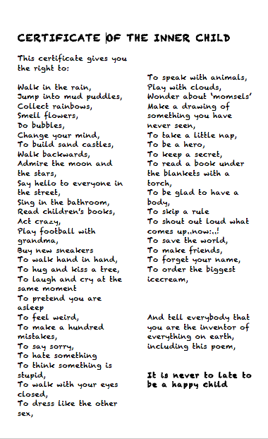 Everyone Has The Right To Do Anything Of These Things At