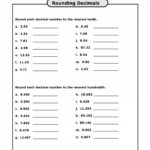 Free Rounding Worksheets 4th Grade Pictures 4th Grade