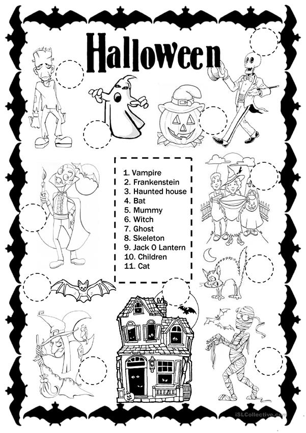 Halloween Fun Worksheet Free ESL Printable Worksheets 