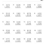Here Is A Free Printable 3 Digit Addition Worksheet For Do