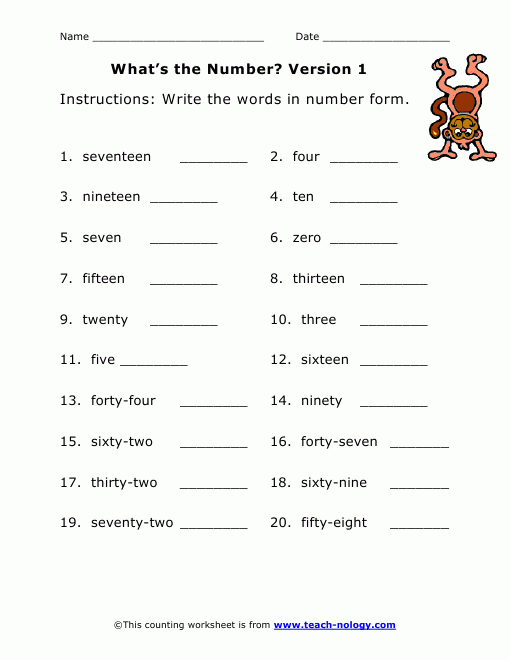 How To Write Numbers In Words Coursework Academic Writing 