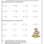 Improper Fractions To Mixed Numbers Worksheets 4th Grade