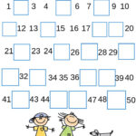 Kindergarten Free Math Printable Write The Missing Number