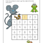 Kindergarten Ordering Numbers To 10 Worksheets 5