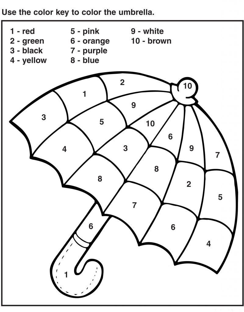 Kindergarten Worksheets Best Coloring Pages For Kids