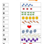 Match 1 10 Ficha Interactiva Numbers Kindergarten