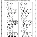 Missing Number Worksheet Pdf Preschool Math Worksheets
