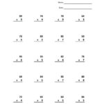 Multiplying Two Digit Numbers Worksheet Briefencounters