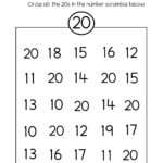 Number 20 Worksheets And Exercises 101 Activity