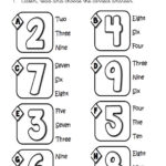 Numbers 1 10 Interactive Worksheet
