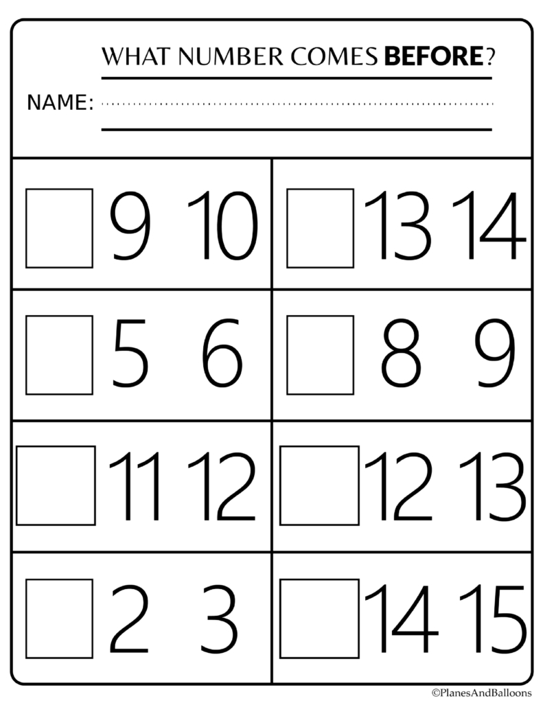 Numbers 1 20 Printable Worksheets Numbers Preschool 