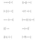 Order Of Operations With Rational Numbers Worksheet Pdf
