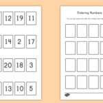 Ordering Numbers 1 20 Activity Teacher Made