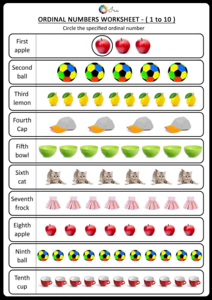 Printable Cardinal Numbers English Worksheets For Your