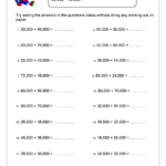 Revise Adding Tens Of Thousands Number And Place Value