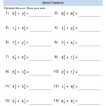 Super Teacher Worksheets Mixed Numbers And Improper