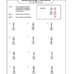Super Teacher Worksheets Subtracting Mixed Numbers With
