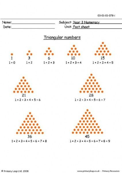 Triangular Numbers Wiskunde Algebra