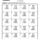 Triple Digit Addition Without Regrouping Worksheet Have