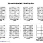 Types Of Number Practice Colouring Fun Great Maths