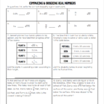 Unit 1 Lesson 6 Homework Comparing And Ordering Real