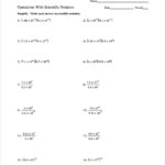 10 Scientific Notation Worksheet Sample Templates