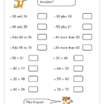 Add 2 Digits To A Multiple Of 10 Addition Year 2 Aged 6 7 By