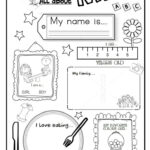 All About Me Kindergarten Worksheets Printable Kindergarten
