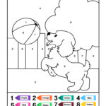 Color By Numbers Dogs Worksheet 20 Kidlo