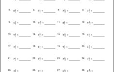 Converting Mixed Fractions To Decimals