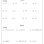 Evaluating Powers Of I Complex Numbers Number Worksheets Worksheets