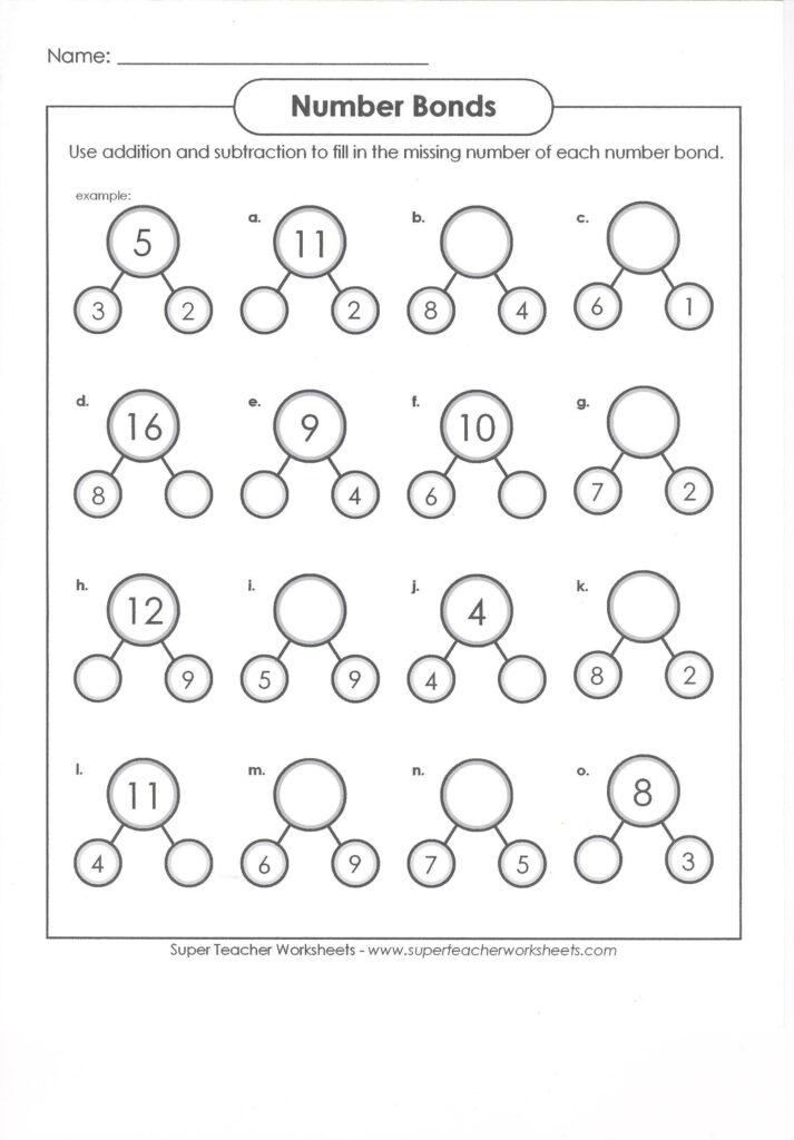 Free Composing And Decomposing Numbers Worksheets Worksheets Free 