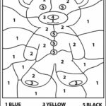 Free Printable Color By Number Worksheets For Kindergarten Tulamama