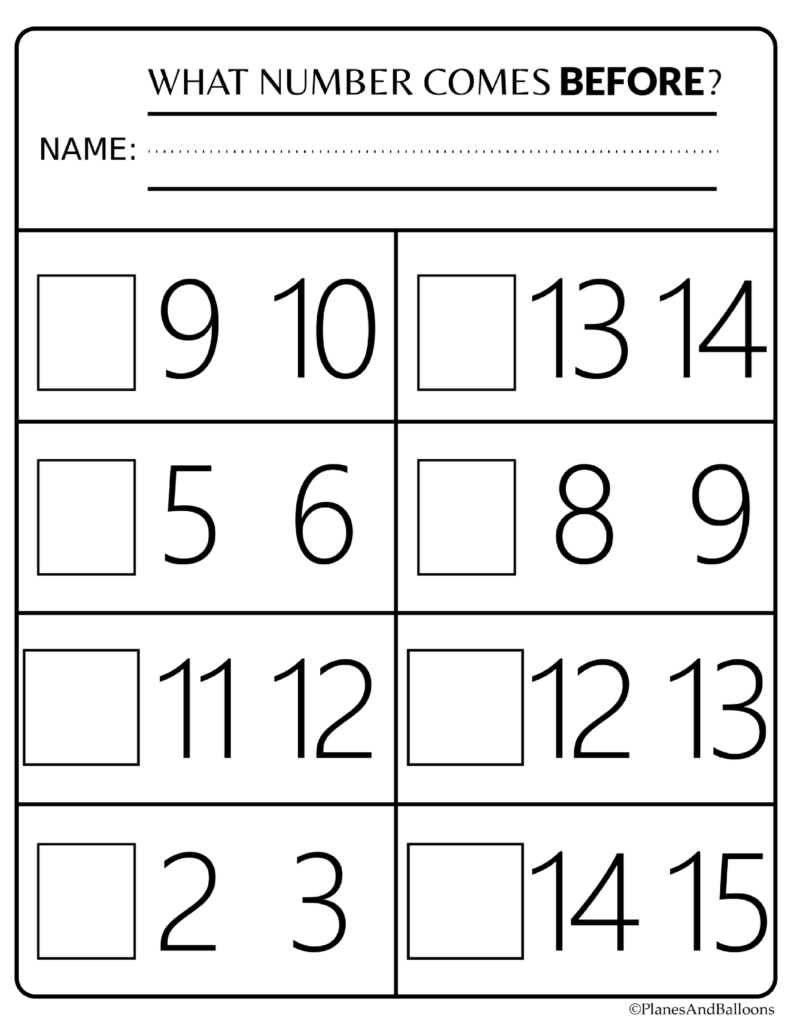 Free Printable Numbers 1 20 Worksheets Free Printable