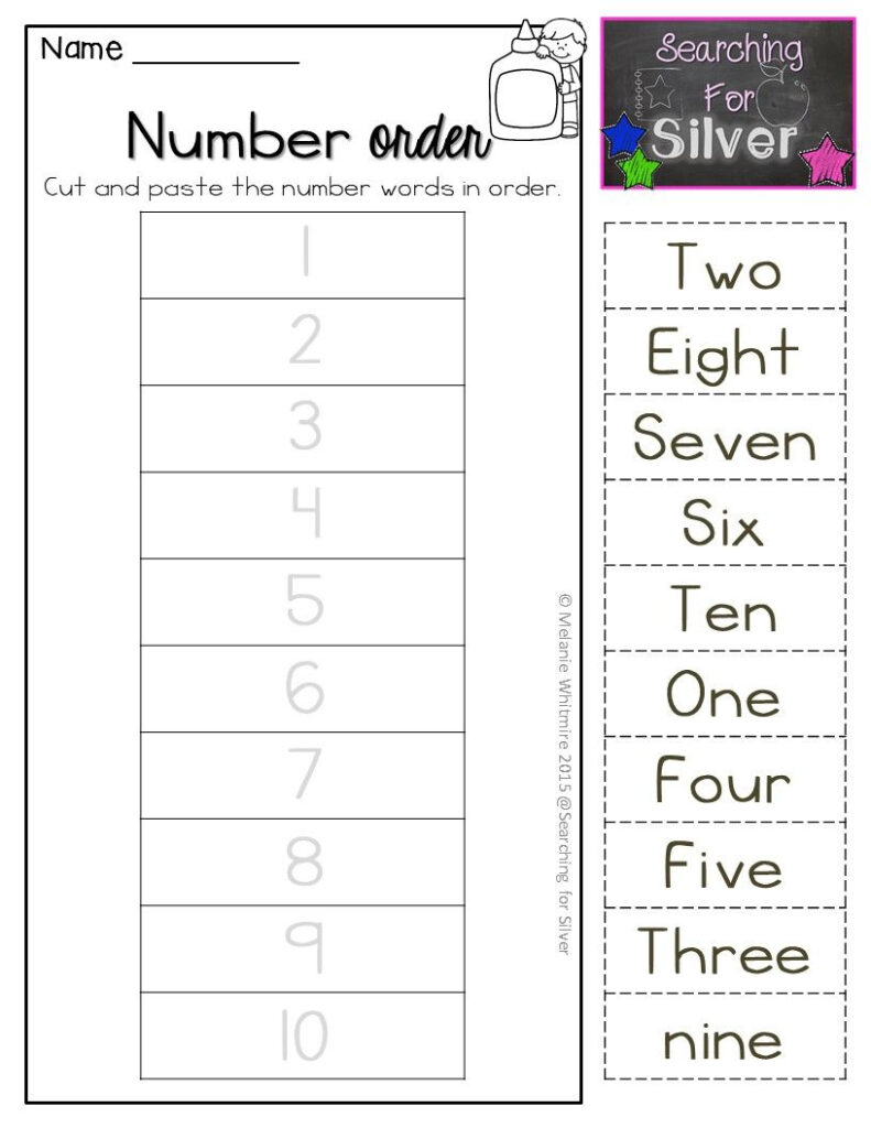 FUN Activities And Printables For Learning NUMBER WORDS Kindergarten 