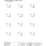 Hard Multiplication 2 Digit Problems Multi Digit Multiplication By 2