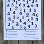 I Spy Numbers Free Printable Simply Kinder Math Activities
