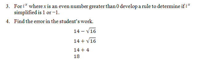 Imaginary Numbers Worksheet pdf And Answer Key 29 Scaffolded 