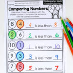 Kindergarten Math Comparing Numbers Kindergarten Math Numbers