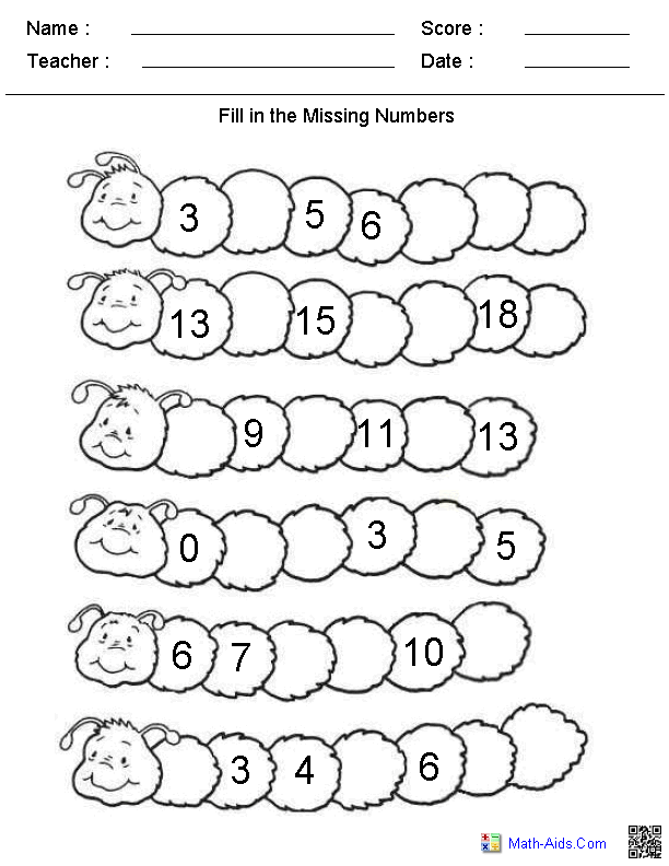 Kindergarten Worksheets Dynamically Created Kindergarten Worksheets