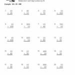 Multiplying Decimals Printable Worksheets Learning How To Read
