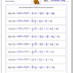 Multiplying Fractions By Whole Numbers Word Problems Worksheets