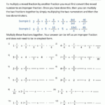 Multiplying Mixed Fractions